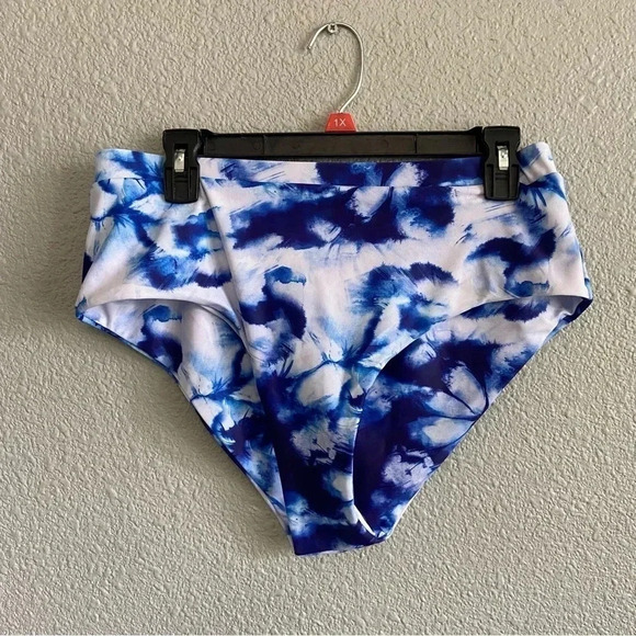 Kate Kasin 3 piece bikini short sarong set NWT Size XL High Waist - Picture 7 of 12